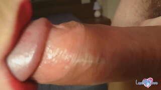 Kuum Samm Ema annab Lohakas Suhu &amp;amp; Deepthroat koos Pulseeriv Suulise Creampie